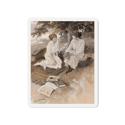 Mixing Bowl, The Youth's Companion magazine illustration, 1914 (Magazine Illustration) Refrigerator Magnet - The Sticker Space