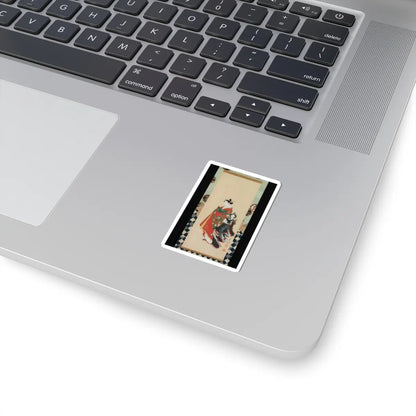 Miyagawa (Katsukawa) Shunsui - Courtesan and Attendants - late 18th century v1 - STICKER Vinyl Kiss-Cut Decal