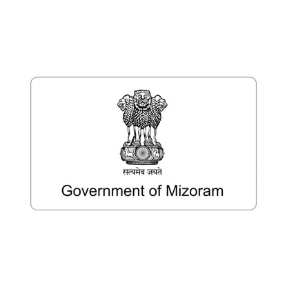 Mizoram Flag (India) STICKER Vinyl Die-Cut Decal-3 Inch-The Sticker Space