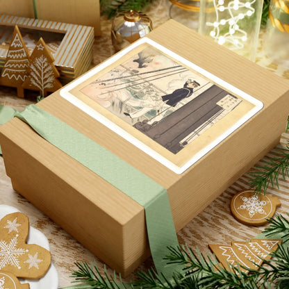 SKU:TSS-STICK-MZNTSH-6X6-56 Sizes:6" × 6" Types:White