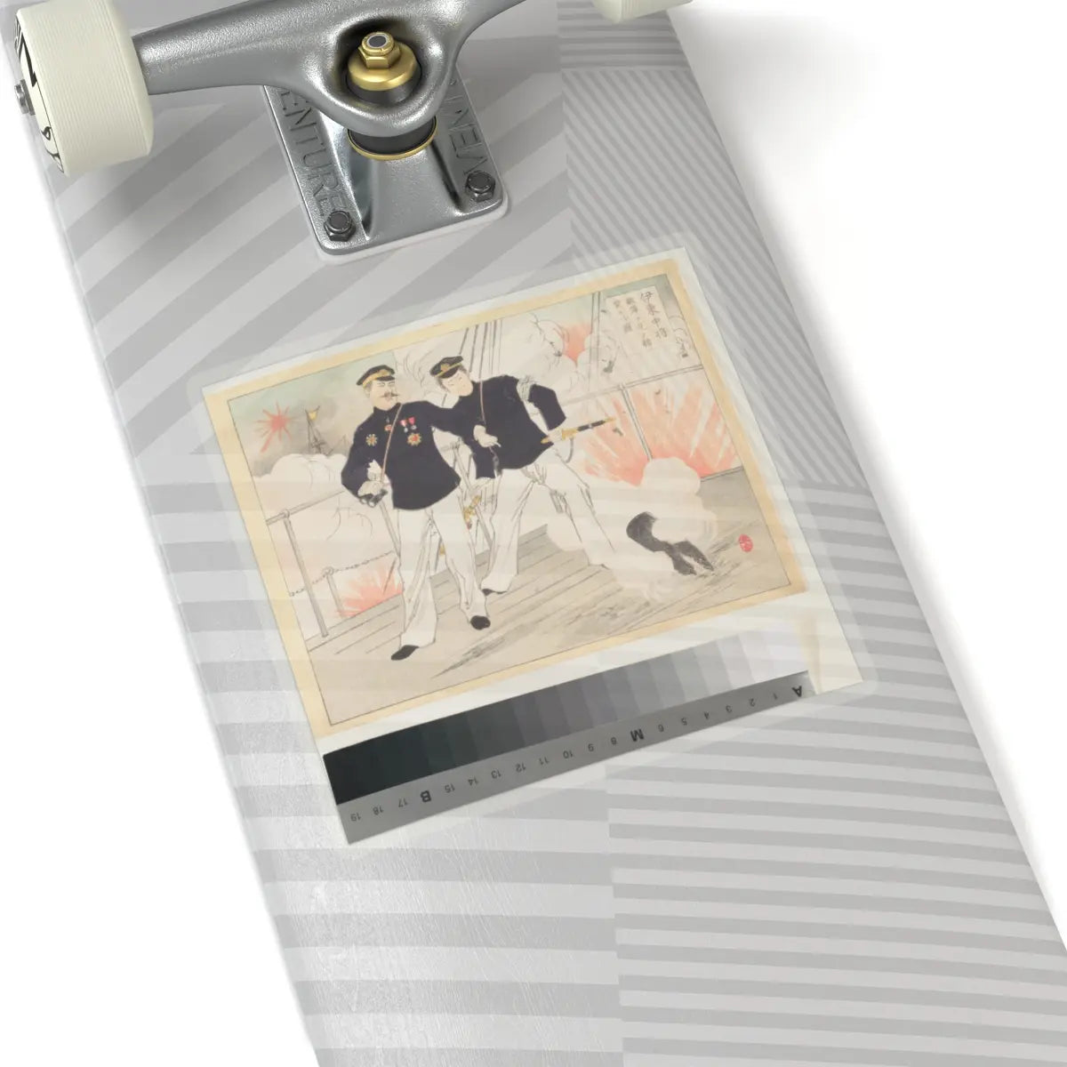 SKU:TSS-STICK-MZNTSH-6X6-13WE8 Sizes:6" × 6" Types:Transparent