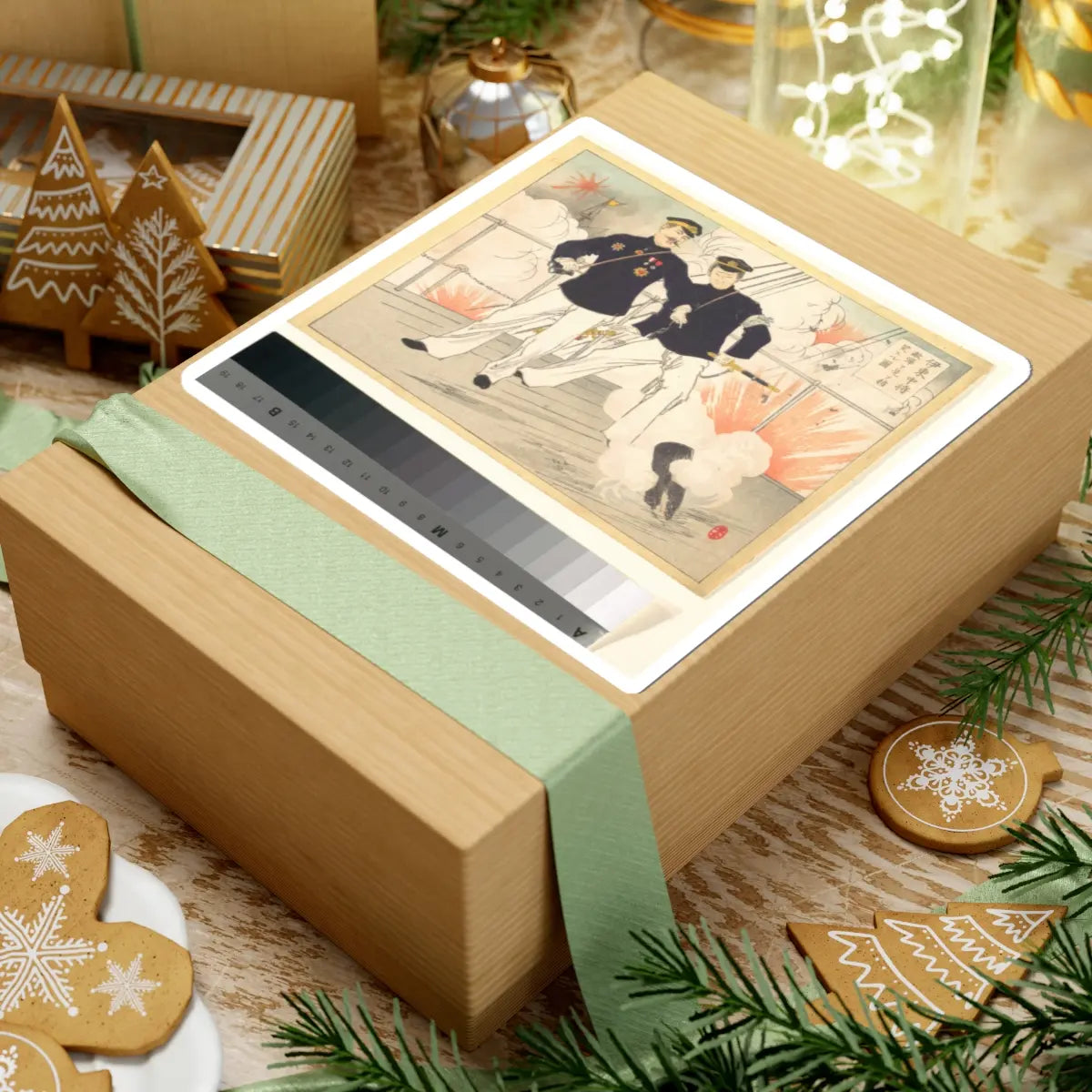 SKU:TSS-STICK-MZNTSH-6X6-61 Sizes:6" × 6" Types:White