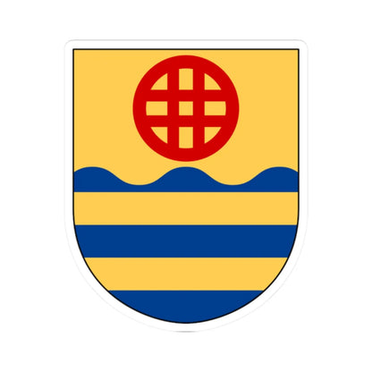 Mjölby församling vapen (Sweden) (Coat of Arms) STICKER Vinyl Kiss-Cut Decal 2 Inch White - The Sticker Space