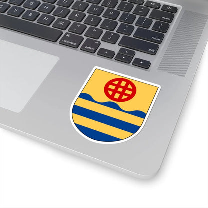 Mjölby församling vapen (Sweden) (Coat of Arms) STICKER Vinyl Kiss-Cut Decal - The Sticker Space