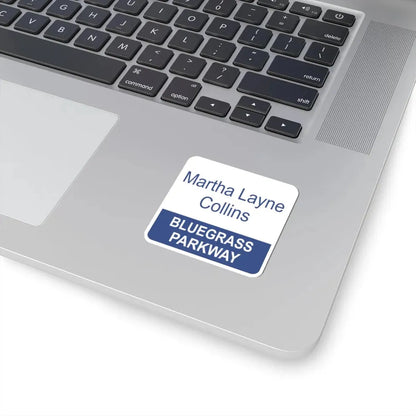MLC Bluegrass Parkway Shield (Kentucky) (Road Sign) STICKER Vinyl Kiss-Cut Decal - The Sticker Space