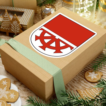 Müllheim-blazon (Switzerland) (Coat of Arms) STICKER Vinyl Kiss-Cut Decal - The Sticker Space