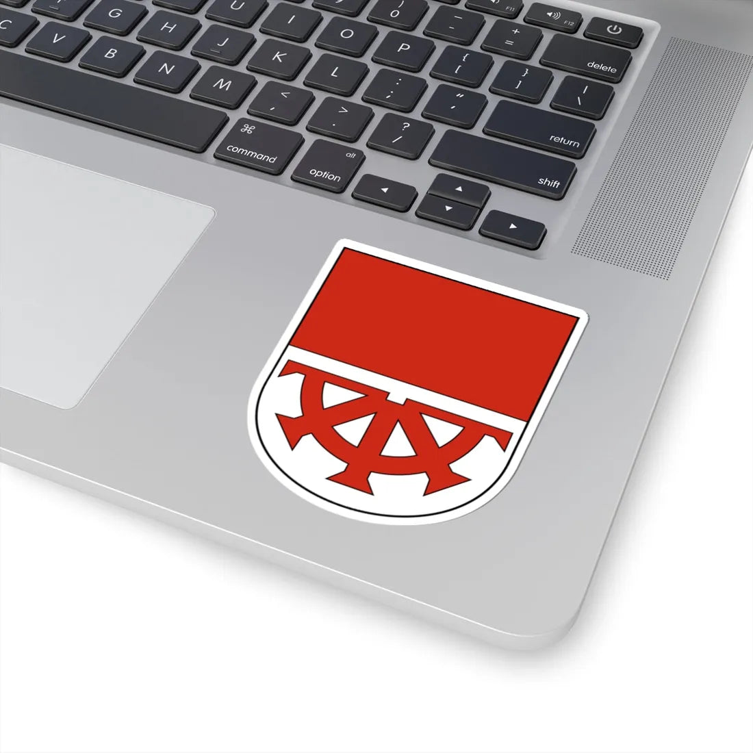 Müllheim-blazon (Switzerland) (Coat of Arms) STICKER Vinyl Kiss-Cut Decal - The Sticker Space
