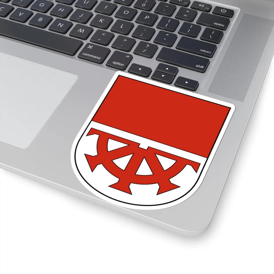 Müllheim-blazon (Switzerland) (Coat of Arms) STICKER Vinyl Kiss-Cut Decal - The Sticker Space