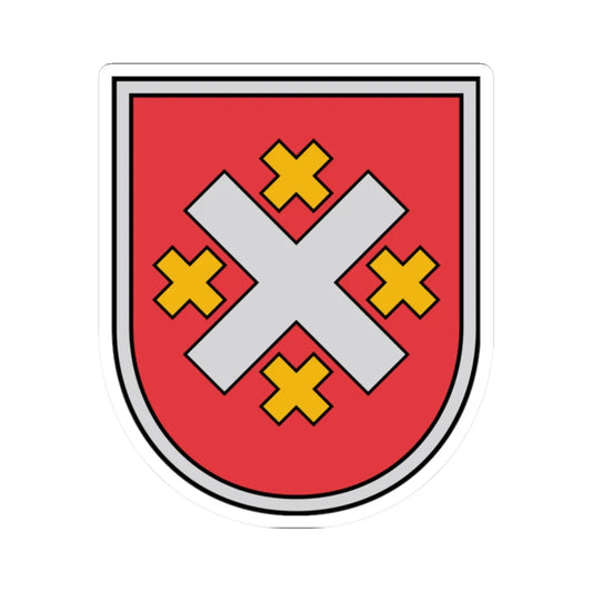 Mālpils novads COA (Latvia) (Coat of Arms) STICKER Vinyl Kiss-Cut Decal 2 Inch White - The Sticker Space