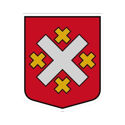 Mālpils pagasta ģerbonis (Latvia) (Coat of Arms) STICKER Vinyl Kiss-Cut Decal 2 Inch White - The Sticker Space