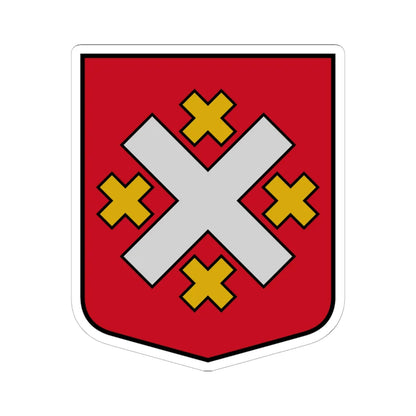 Mālpils pagasta ģerbonis (Latvia) (Coat of Arms) STICKER Vinyl Kiss-Cut Decal 6 Inch White - The Sticker Space