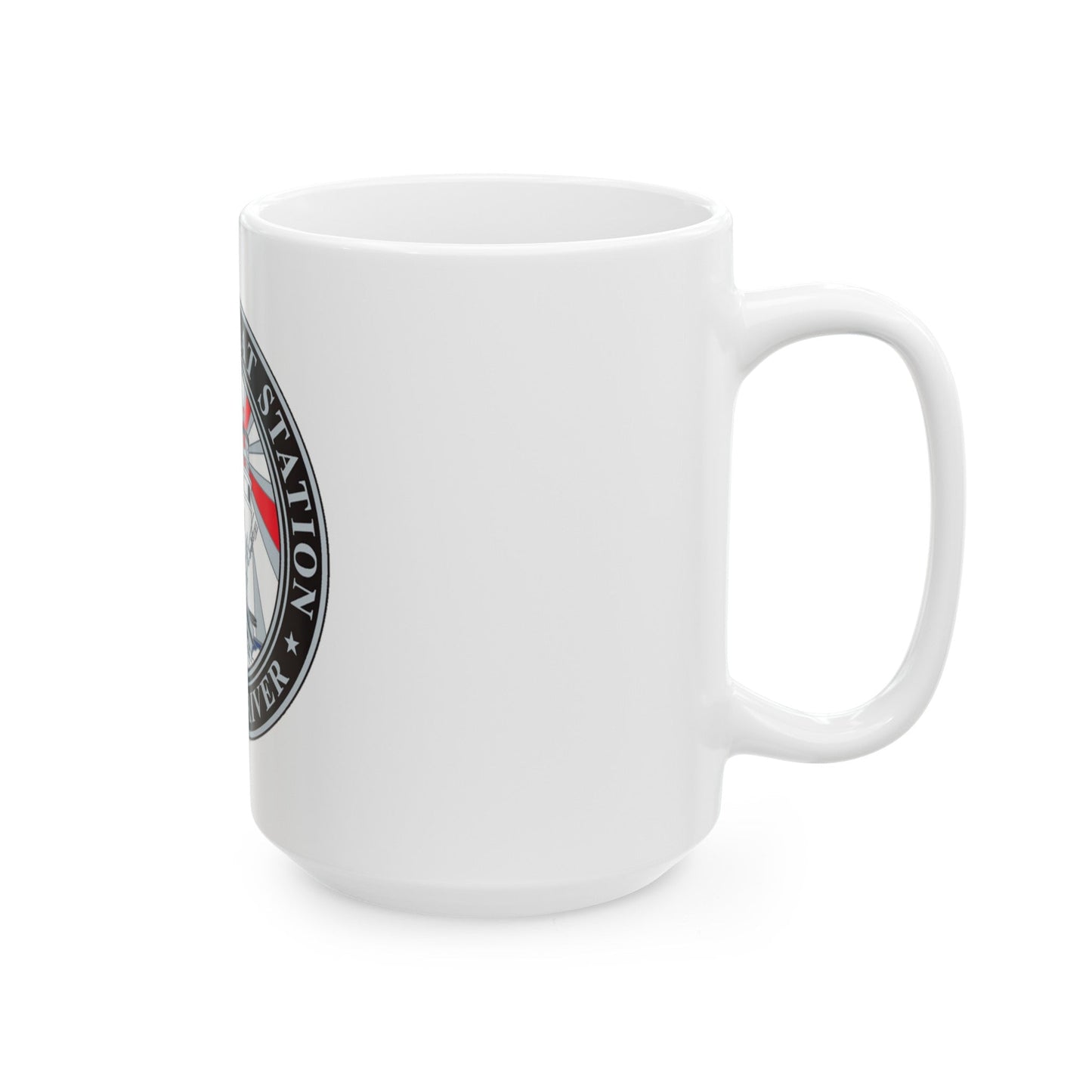 MLSTA Umpqua River (U.S. Coast Guard) White Coffee Mug-The Sticker Space