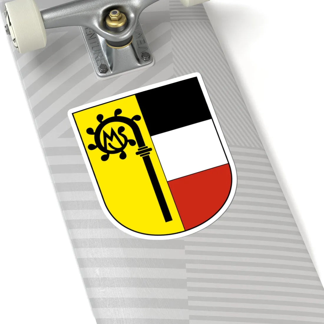MümliswilRamiswil-blazon (Switzerland) (Coat of Arms) STICKER Vinyl Kiss-Cut Decal - The Sticker Space