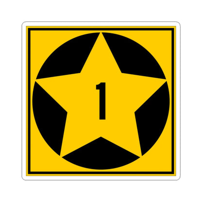 MN-1 1920 (Minnesota) (Road Sign) STICKER Vinyl Kiss-Cut Decal 2 Inch White - The Sticker Space