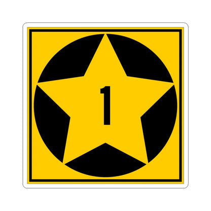 MN-1 1920 (Minnesota) (Road Sign) STICKER Vinyl Kiss-Cut Decal 4 Inch White - The Sticker Space