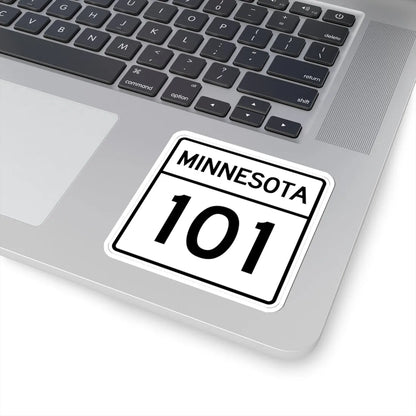 MN-101 1948 (Minnesota) (Road Sign) STICKER Vinyl Kiss-Cut Decal - The Sticker Space