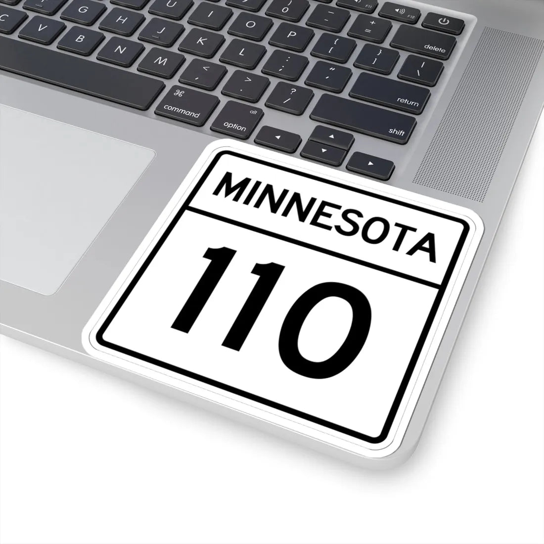 MN-110 1948 (Minnesota) (Road Sign) STICKER Vinyl Kiss-Cut Decal - The Sticker Space