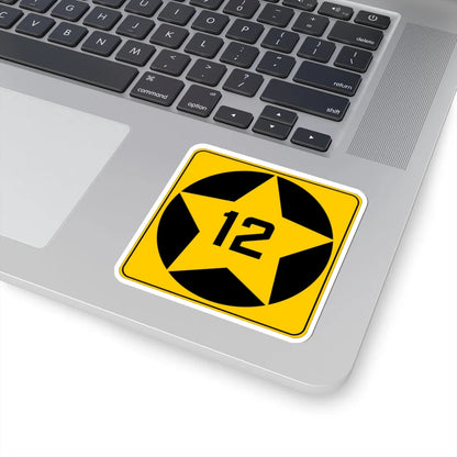 MN-12 1920 (Minnesota) (Road Sign) STICKER Vinyl Kiss-Cut Decal - The Sticker Space