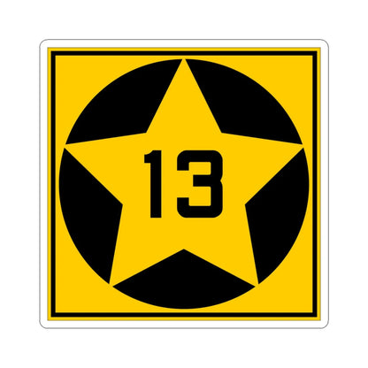 MN-13 1920 (Minnesota) (Road Sign) STICKER Vinyl Kiss-Cut Decal 4 Inch White - The Sticker Space
