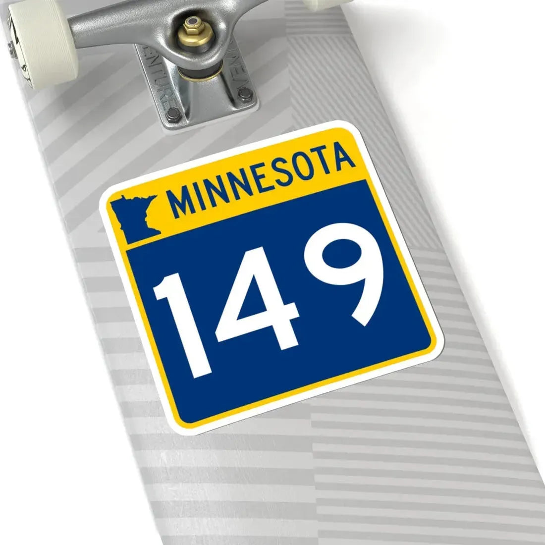 MN-149 (Minnesota) (Road Sign) STICKER Vinyl Kiss-Cut Decal - The Sticker Space