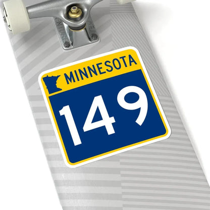 MN-149 (Minnesota) (Road Sign) STICKER Vinyl Kiss-Cut Decal - The Sticker Space