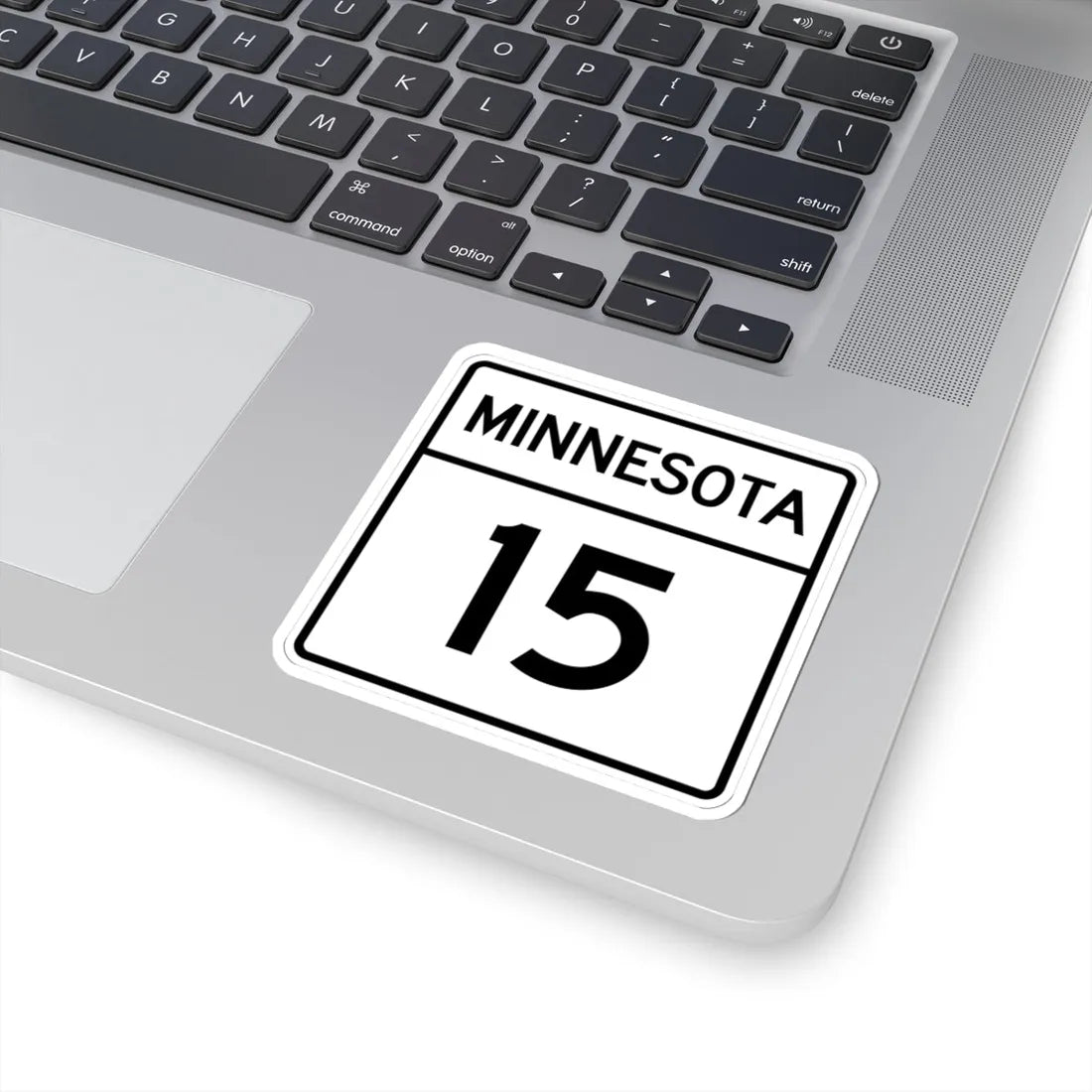 MN-15 1948 (Minnesota) (Road Sign) STICKER Vinyl Kiss-Cut Decal - The Sticker Space