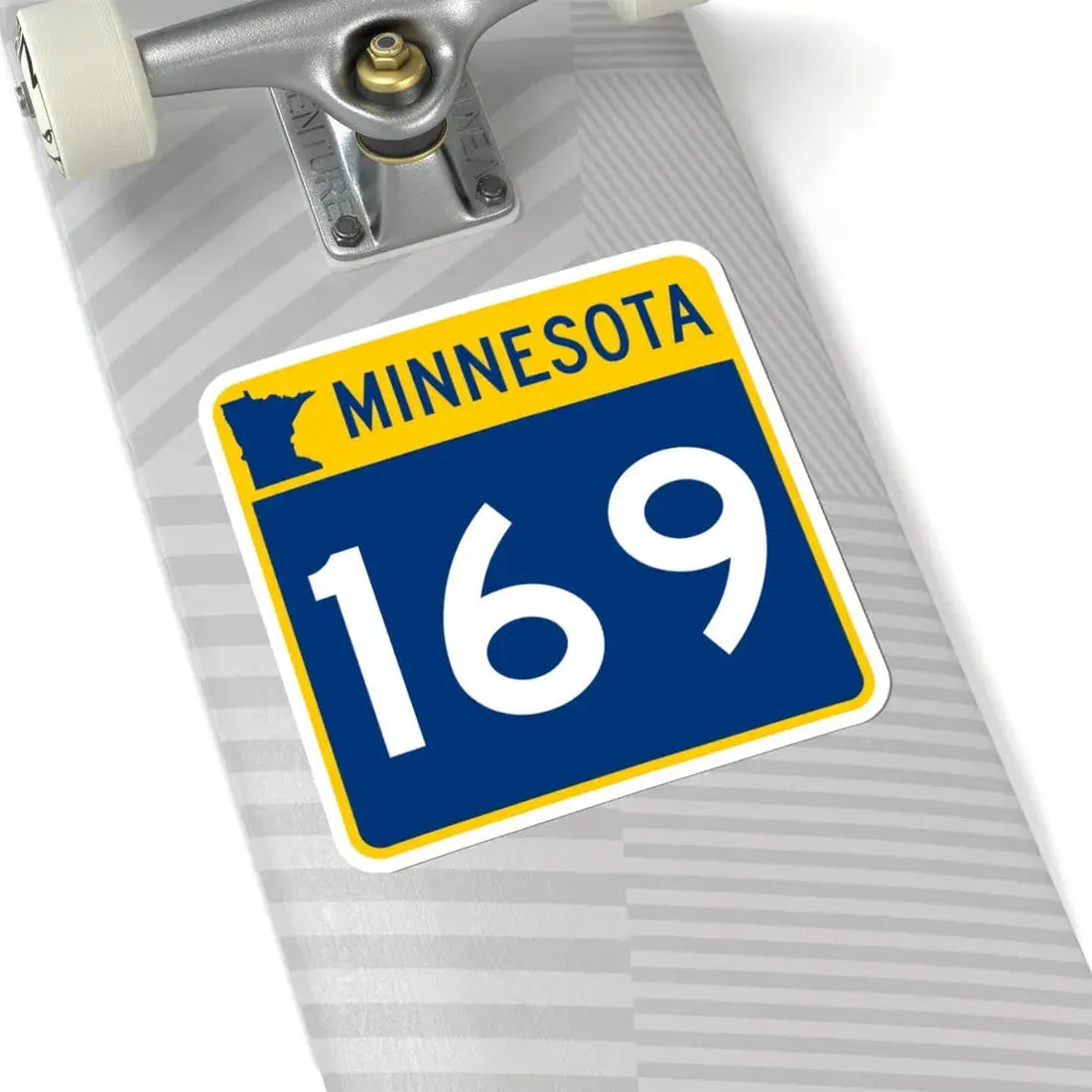 MN-169 (Minnesota) (Road Sign) STICKER Vinyl Kiss-Cut Decal - The Sticker Space