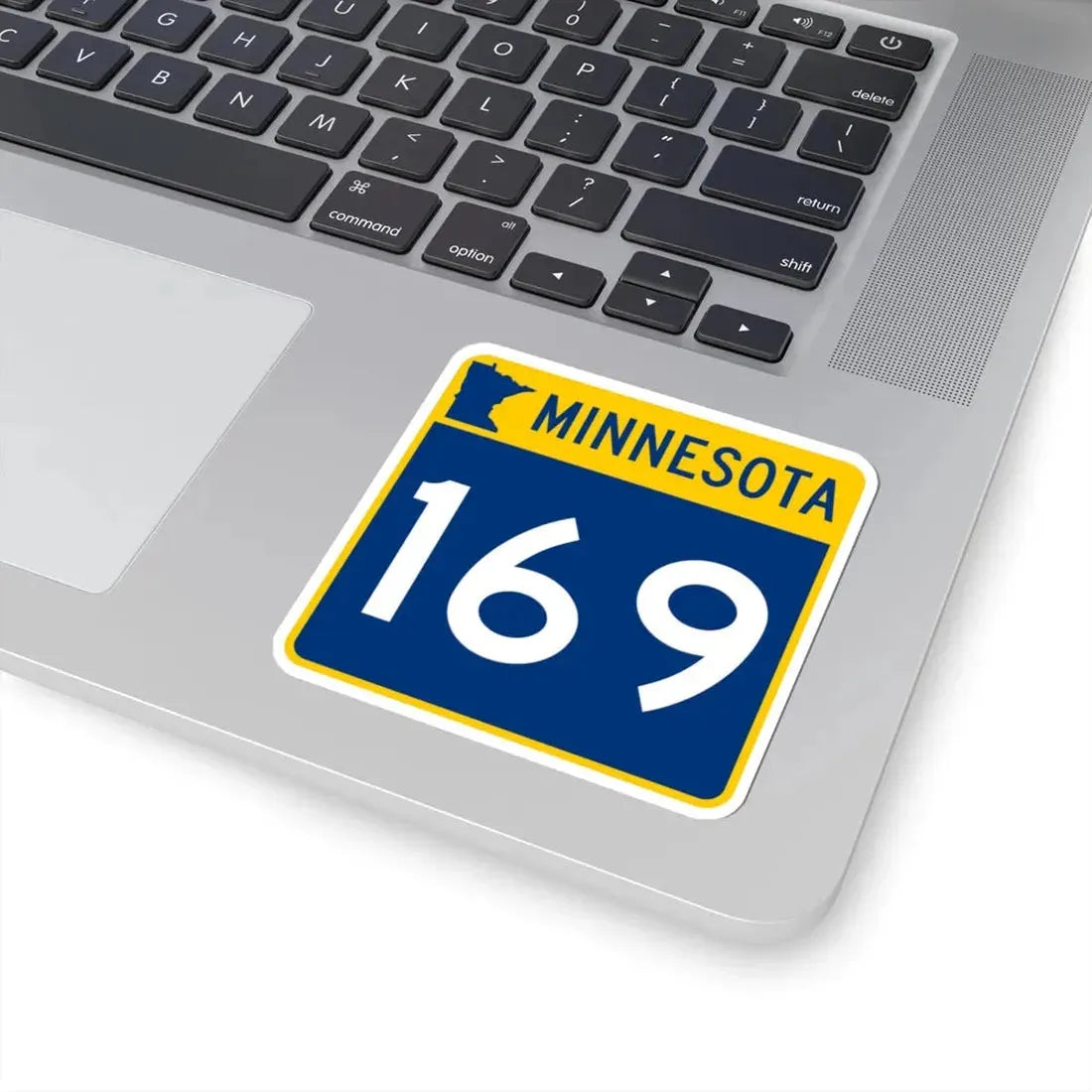 MN-169 (Minnesota) (Road Sign) STICKER Vinyl Kiss-Cut Decal - The Sticker Space