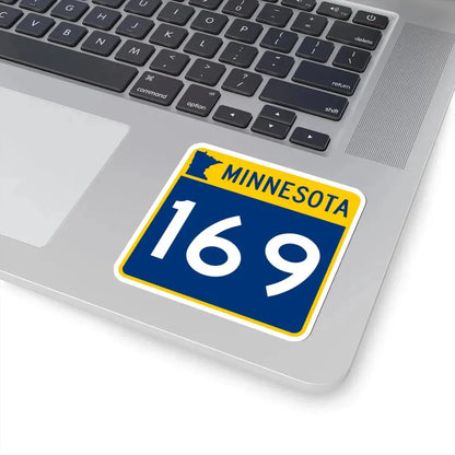 MN-169 (Minnesota) (Road Sign) STICKER Vinyl Kiss-Cut Decal - The Sticker Space