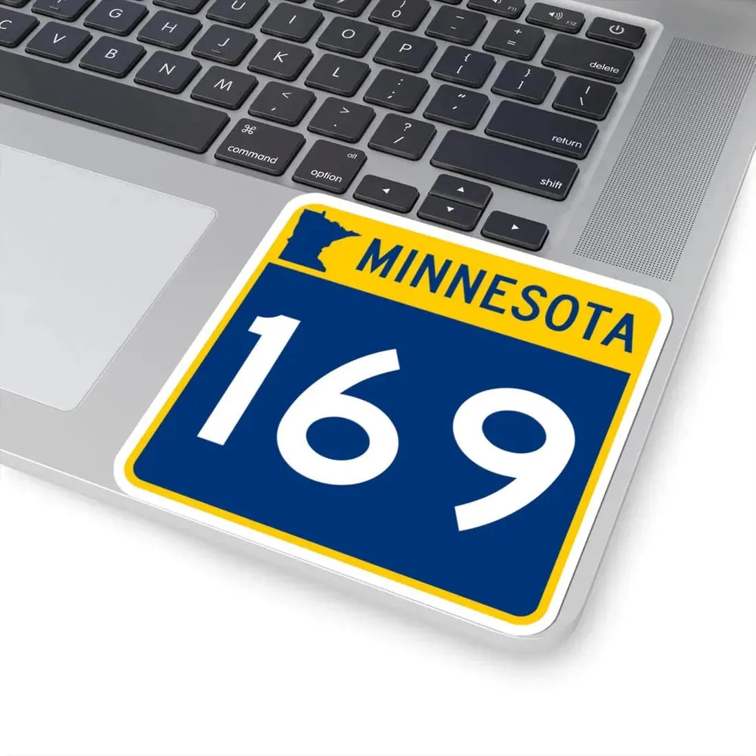 MN-169 (Minnesota) (Road Sign) STICKER Vinyl Kiss-Cut Decal - The Sticker Space