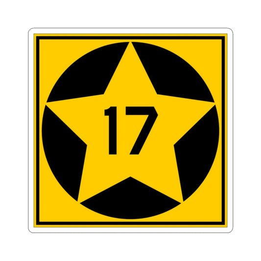 MN-17 1920 (Minnesota) (Road Sign) STICKER Vinyl Kiss-Cut Decal 2 Inch White - The Sticker Space