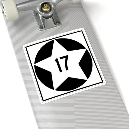 MN-17 1934 (Minnesota) (Road Sign) STICKER Vinyl Kiss-Cut Decal - The Sticker Space