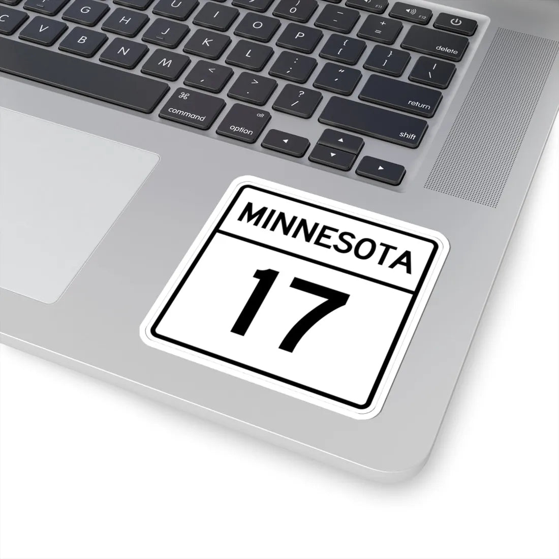 MN-17 1948 (Minnesota) (Road Sign) STICKER Vinyl Kiss-Cut Decal - The Sticker Space