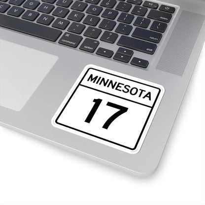 MN-17 1948 (Minnesota) (Road Sign) STICKER Vinyl Kiss-Cut Decal - The Sticker Space