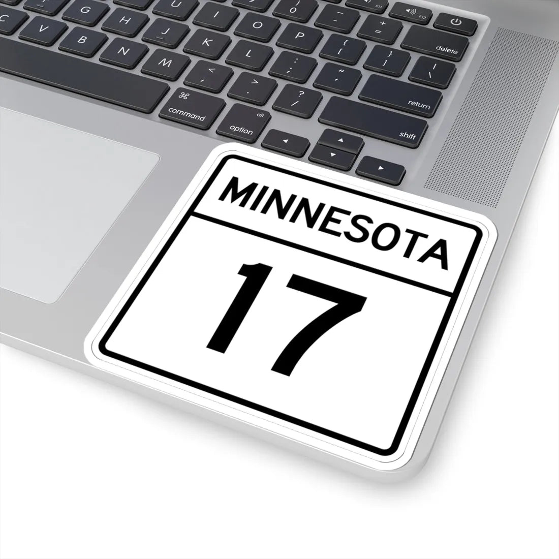 MN-17 1948 (Minnesota) (Road Sign) STICKER Vinyl Kiss-Cut Decal - The Sticker Space