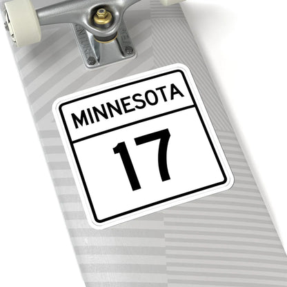 MN-17 1948 (Minnesota) (Road Sign) STICKER Vinyl Kiss-Cut Decal - The Sticker Space