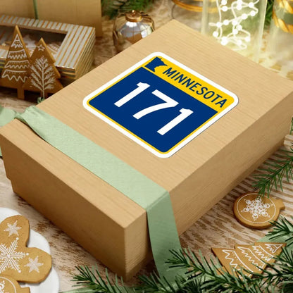 MN-171 (Minnesota) (Road Sign) STICKER Vinyl Kiss-Cut Decal - The Sticker Space
