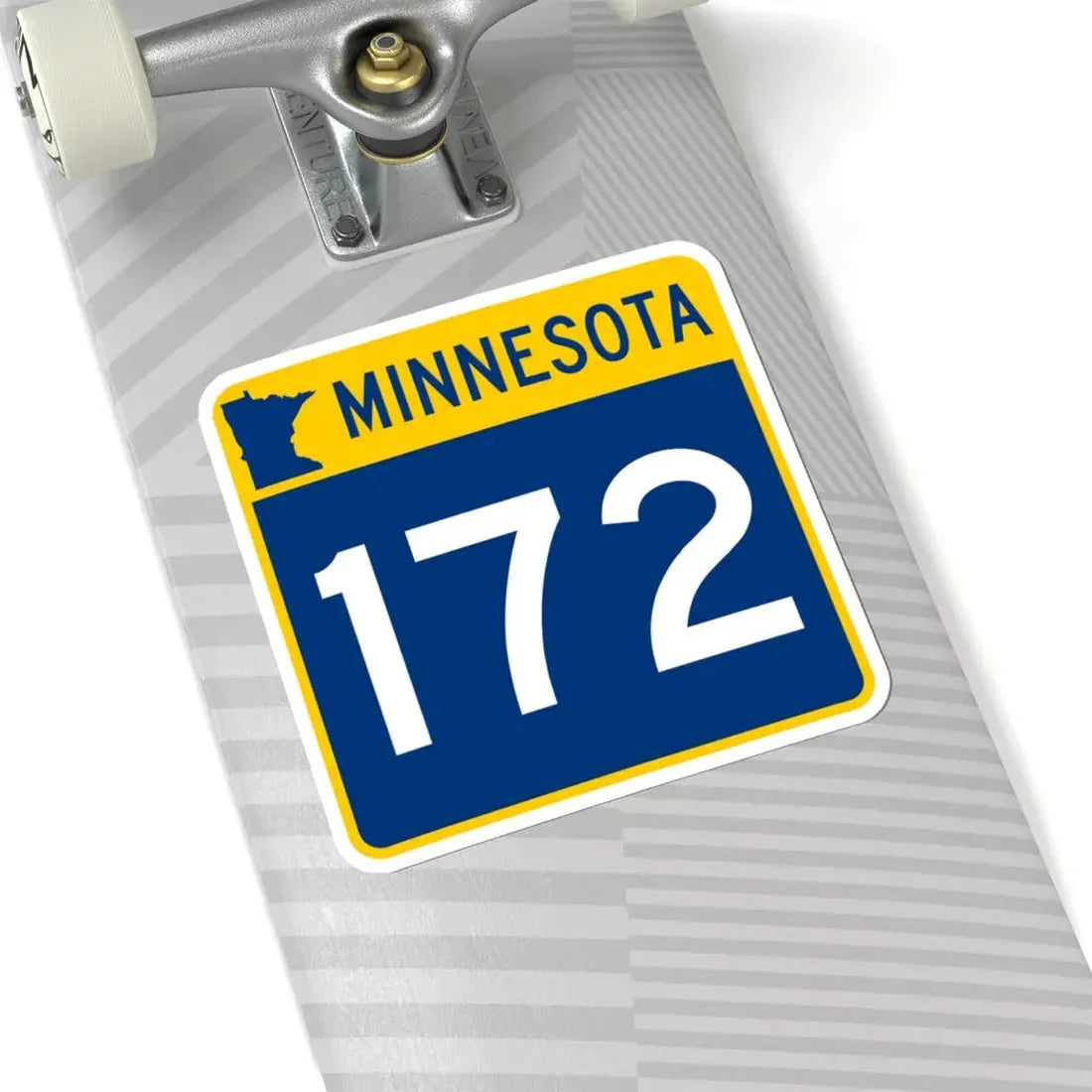 MN-172 (Minnesota) (Road Sign) STICKER Vinyl Kiss-Cut Decal - The Sticker Space