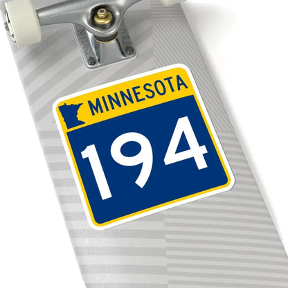 MN-194 (Minnesota) (Road Sign) STICKER Vinyl Kiss-Cut Decal - The Sticker Space