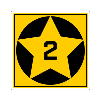MN-2 1920 (Minnesota) (Road Sign) STICKER Vinyl Kiss-Cut Decal 2 Inch White - The Sticker Space