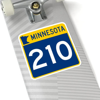 MN-210 (Minnesota) (Road Sign) STICKER Vinyl Kiss-Cut Decal - The Sticker Space