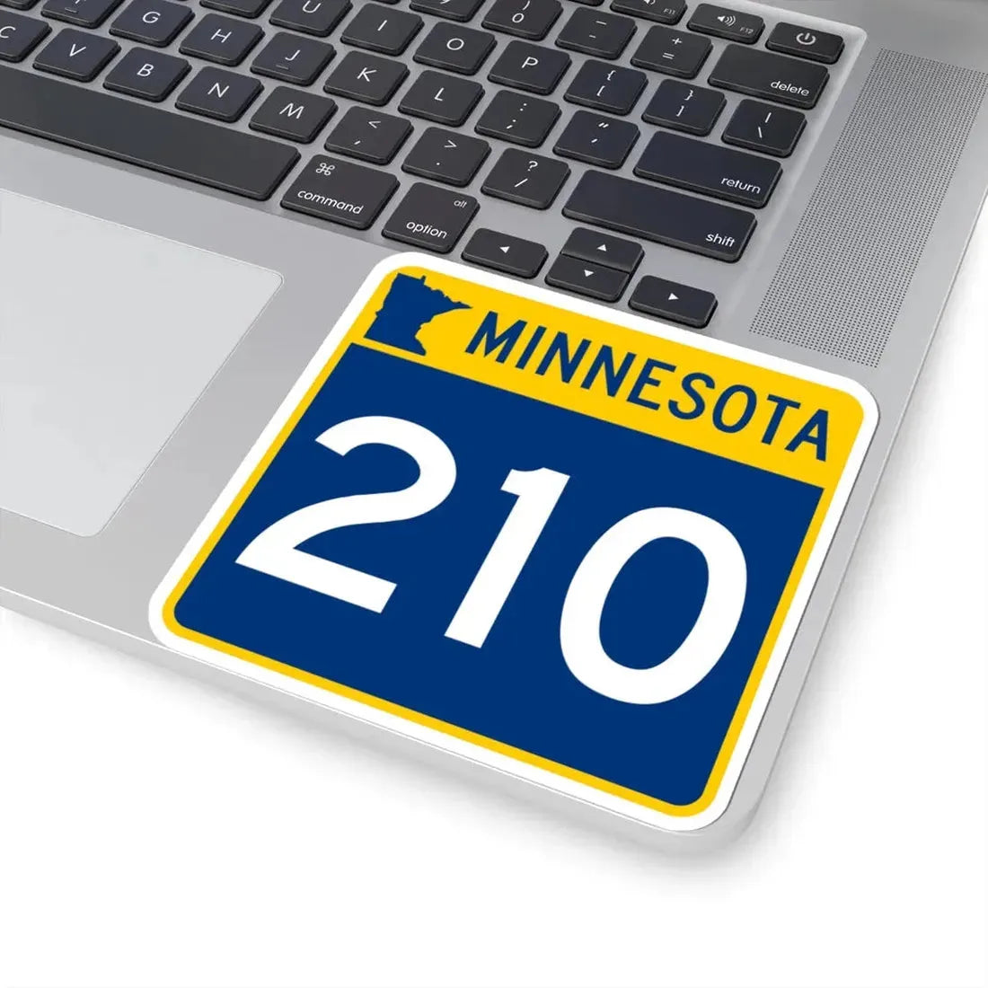 MN-210 (Minnesota) (Road Sign) STICKER Vinyl Kiss-Cut Decal - The Sticker Space