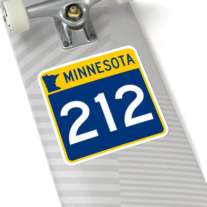 MN-212 (Minnesota) (Road Sign) STICKER Vinyl Kiss-Cut Decal - The Sticker Space
