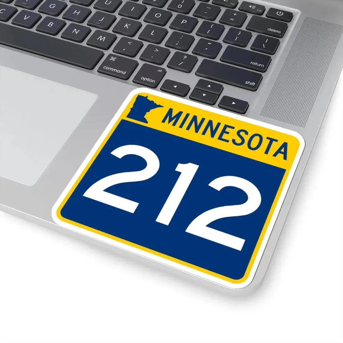 MN-212 (Minnesota) (Road Sign) STICKER Vinyl Kiss-Cut Decal - The Sticker Space