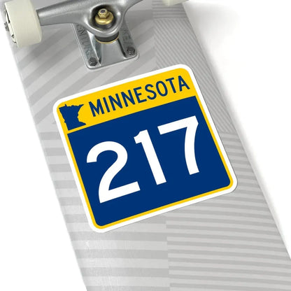 MN-217 (Minnesota) (Road Sign) STICKER Vinyl Kiss-Cut Decal - The Sticker Space