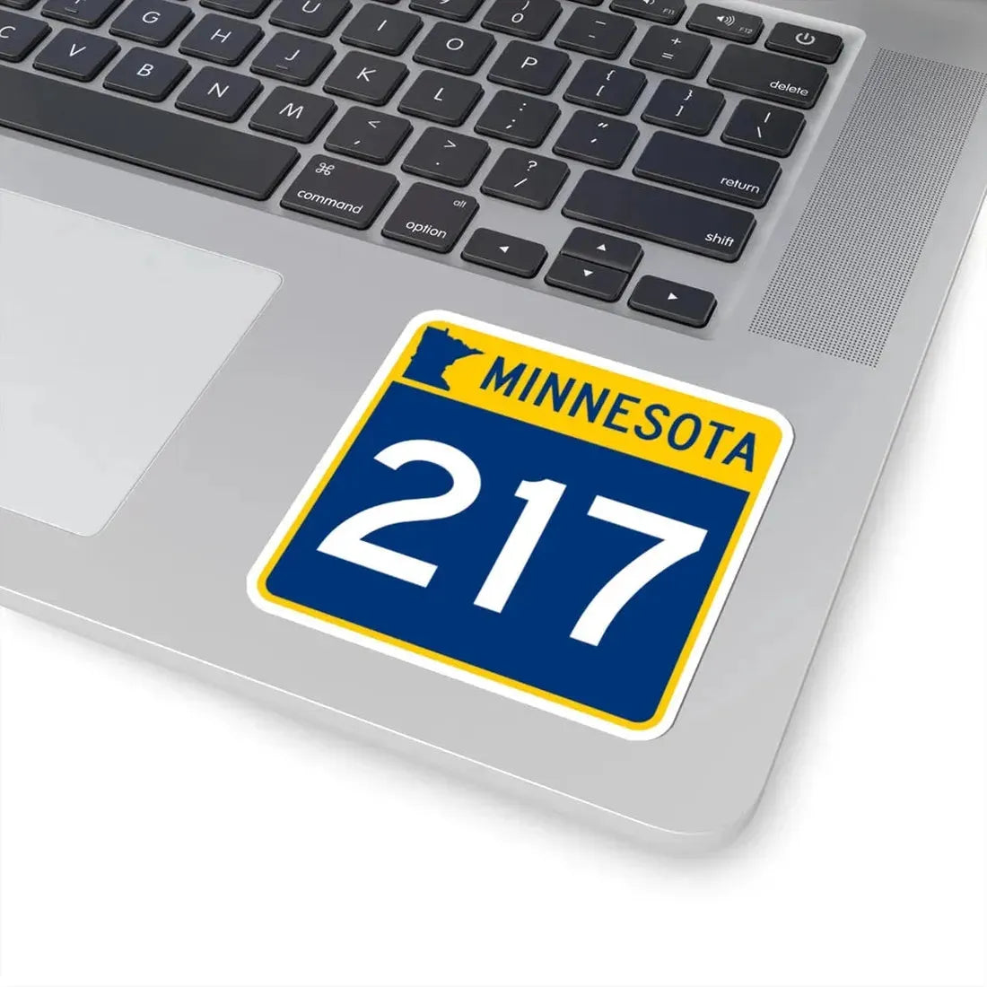 MN-217 (Minnesota) (Road Sign) STICKER Vinyl Kiss-Cut Decal - The Sticker Space