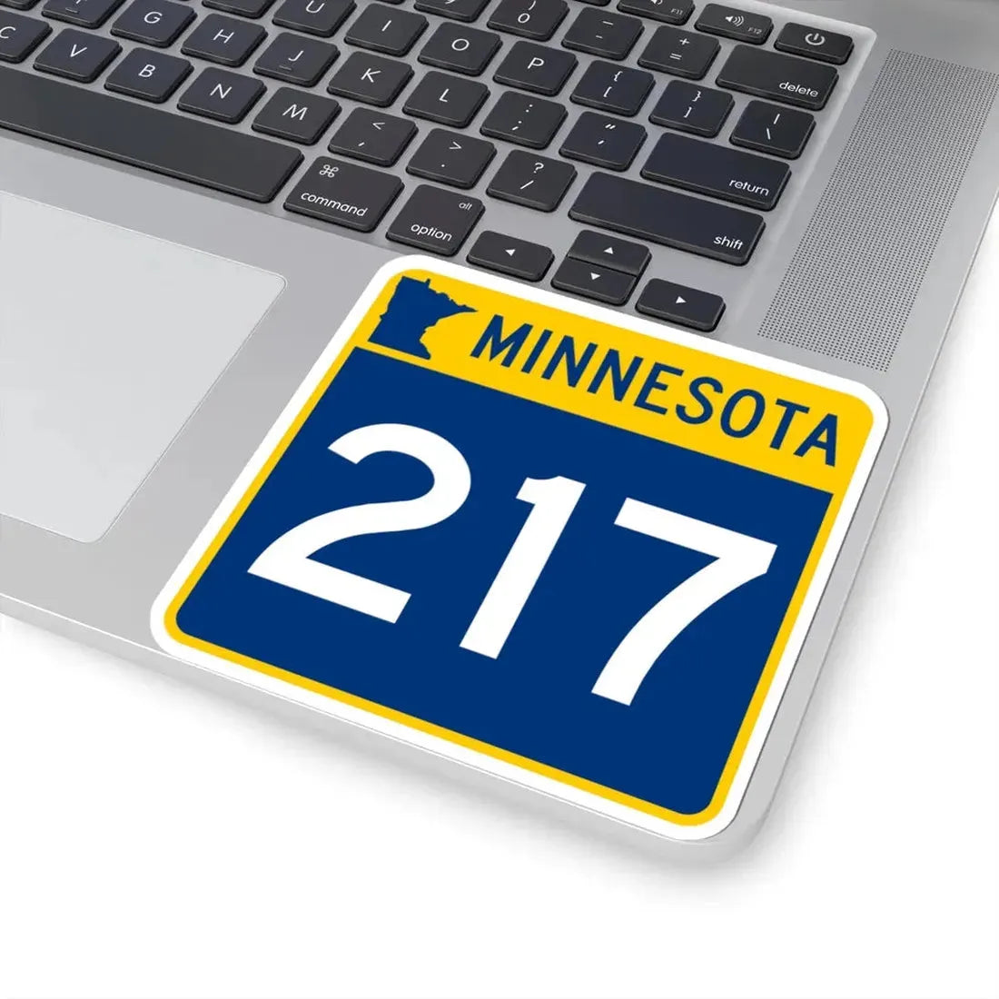 MN-217 (Minnesota) (Road Sign) STICKER Vinyl Kiss-Cut Decal - The Sticker Space
