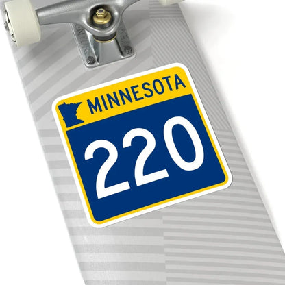 MN-220 (Minnesota) (Road Sign) STICKER Vinyl Kiss-Cut Decal - The Sticker Space