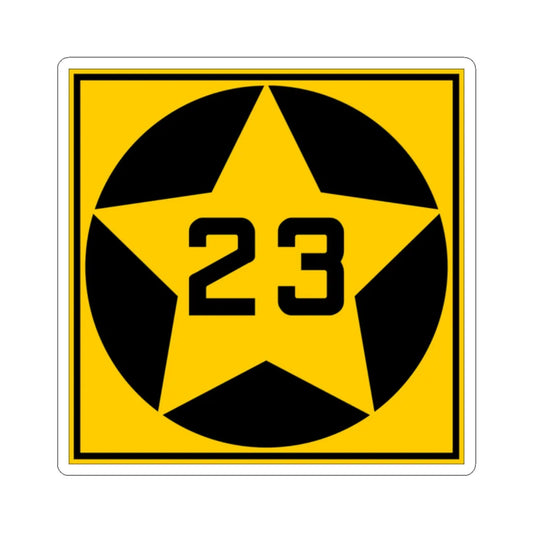 MN-23 1920 (Minnesota) (Road Sign) STICKER Vinyl Kiss-Cut Decal 2 Inch White - The Sticker Space