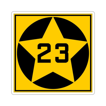 MN-23 1920 (Minnesota) (Road Sign) STICKER Vinyl Kiss-Cut Decal 6 Inch White - The Sticker Space